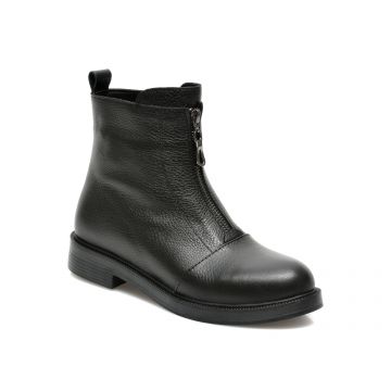 Ghete BRAVELLI negre, 201, din piele naturala