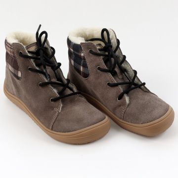 Ghete barefoot BEETLE - Brown 19-23 EU