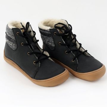 OUTLET Ghete vegan Beetle - Black 19-23 EU