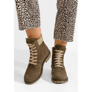 Ghete dama piele multicolore Pantonia