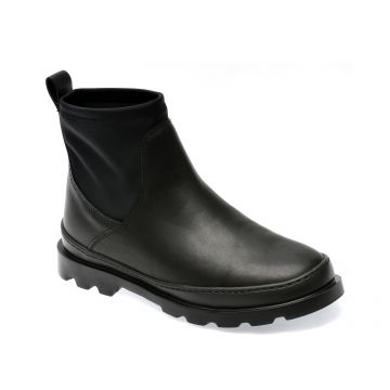 Ghete CAMPER negre, K400698, din piele naturala