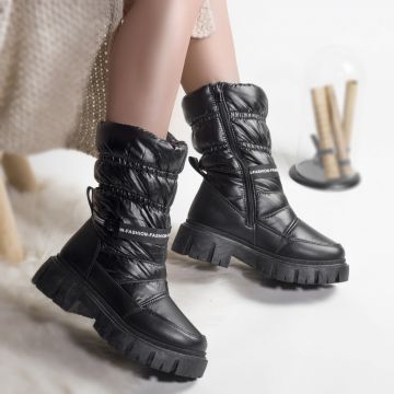 Ghete dama imblanite fas impermeabil negre suha