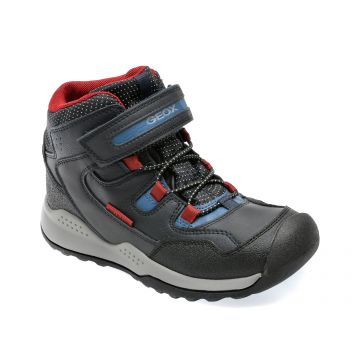 Ghete GEOX bleumarin, J16AEA, din piele ecologica