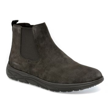 Ghete GEOX gri, U36E1A, din piele naturala