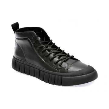 Ghete GRYXX negre, X500004, din piele naturala