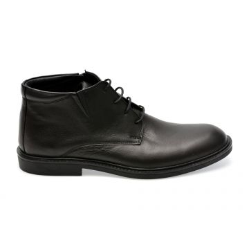 Ghete OTTER negre, 51535, din piele naturala
