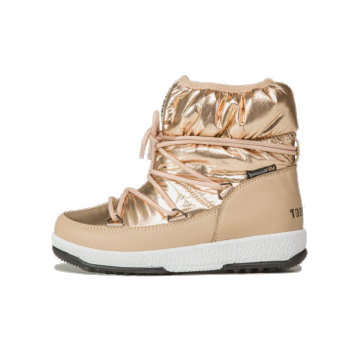 MOON BOOT JR GIRL LOW NYL ROSE GOLD 36-3