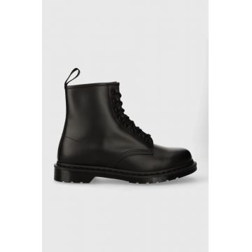Dr. Martens ghete de piele 1460 Mono barbati, culoarea negru 14353001-Black