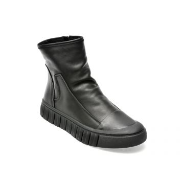 Ghete GRYXX negre, J200012, din piele naturala