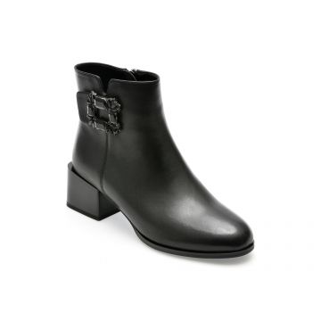 Ghete GRYXX negre, K330043, din piele naturala
