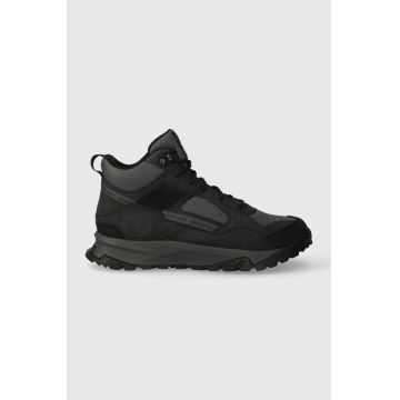 Timberland pantofi Lincoln Peak Mid GTX barbati, culoarea gri, TB0A44KK0151