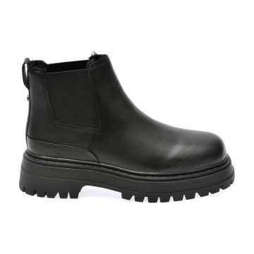 Ghete ALDO negre, FARERENTAR001, din piele naturala