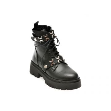 Ghete GRYXX negre, 6298189, din piele naturala