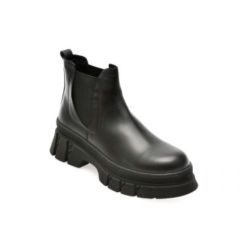 Ghete GRYXX negre, 911022, din piele naturala