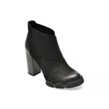 Ghete OFFLINE negre, WU30012, din nabuc