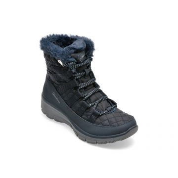 Ghete SKECHERS bleumarin, EASY GOING, din material textil