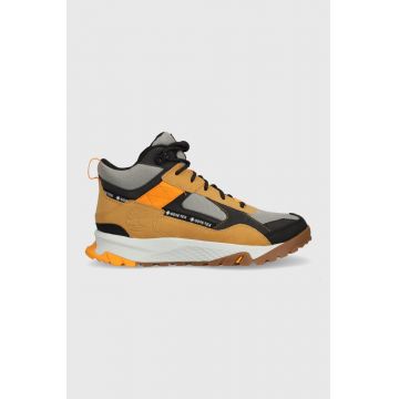 Timberland pantofi Lincoln Peak Mid GTX barbati, culoarea maro, TB0A44RW2311