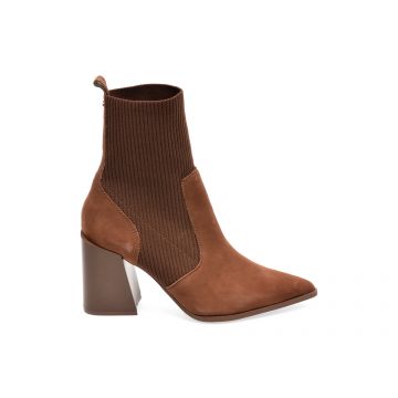 Botine ALDO maro, GANINA220, din nabuc
