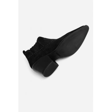Botine cowboy de piele intoarsa Jukeson