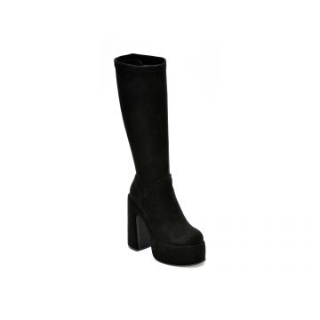 Ghete ALDO negre, ALODERERIA001, din material textil