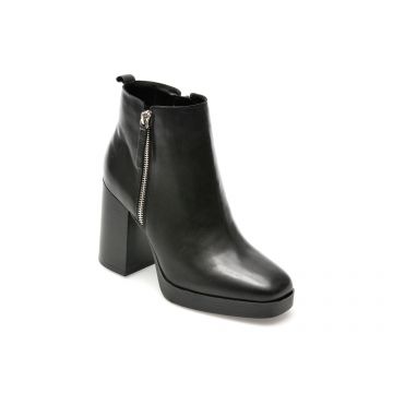 Ghete ALDO negre, CREMELLA001, din piele naturala