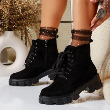 Ghete Dama Cloe Negre #17000
