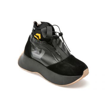 Ghete GRYXX negre, 3793387, din piele naturala