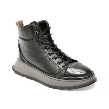 Ghete GRYXX negre, 5243074, din piele naturala
