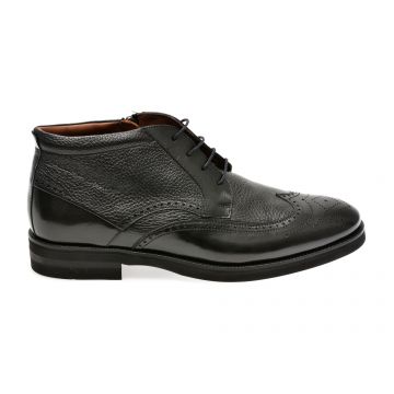 Ghete LE COLONEL negre, 43477, din piele naturala