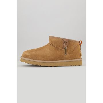 Ghete slip-on de piele intoarsa Classic Ultra Mini