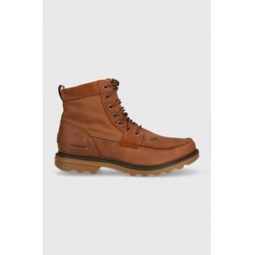 Sorel pantofi CARSON MOC WP barbati, culoarea maro, 2009711243