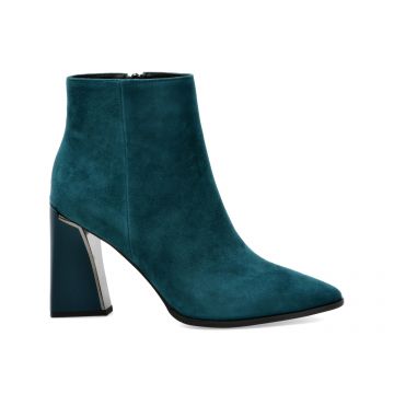 Botine EPICA bleumarin, 1410, din piele intoarsa