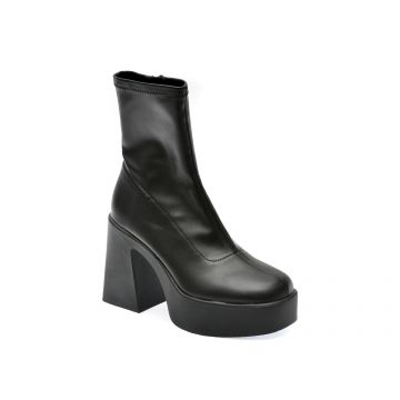 Ghete ALDO negre, GRANDSTEP001, din piele ecologica