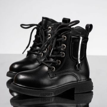 Ghete Copii Mona2 Negre #16946