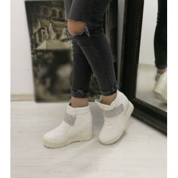 Ghete Dama 8095 White | Mei