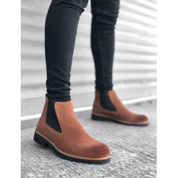 Ghete barbati piele intoarsa eco 12210 A6-1