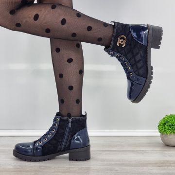 Ghete Dama Bleumarin Cu Siret Anita
