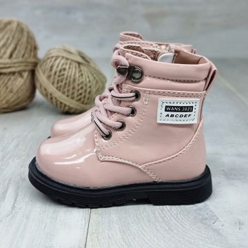 Ghete Fata Roz Cu Fermoar Carolyne