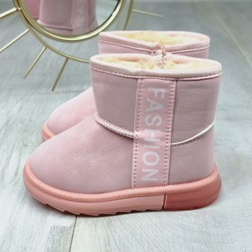 Ghete Fata Tip UGG Roz Daisy