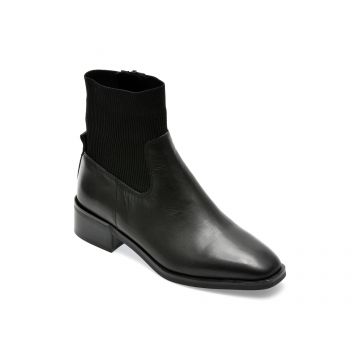Ghete ALDO negre, KILCOOLY001, din piele naturala