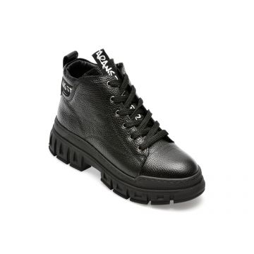 Ghete GRYXX negre, 4442389, din piele naturala