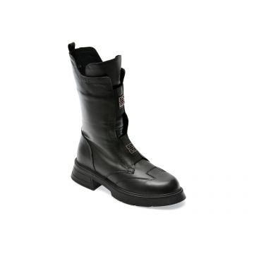 Ghete GRYXX negre, 4464803, din piele naturala