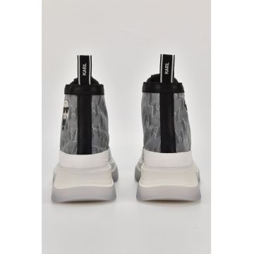 Ghete de piele cu model monograma
