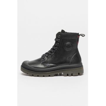 Ghete de piele Pampa Atelier