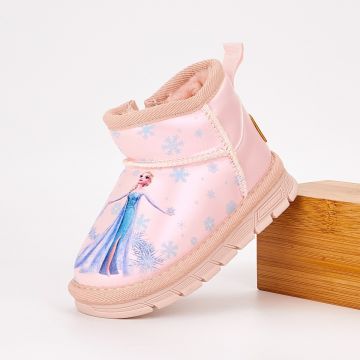 Ghete Fata Tip UGG Roz Vivis