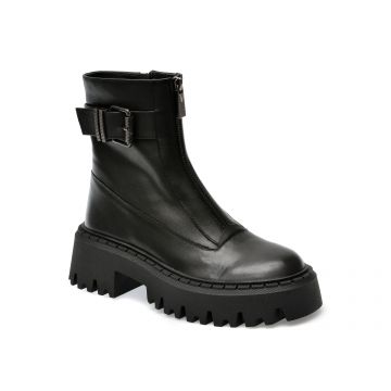 Ghete GRYXX negre, 8380R, din piele naturala