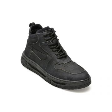 Ghete GRYXX negre, MB8042, din nabuc
