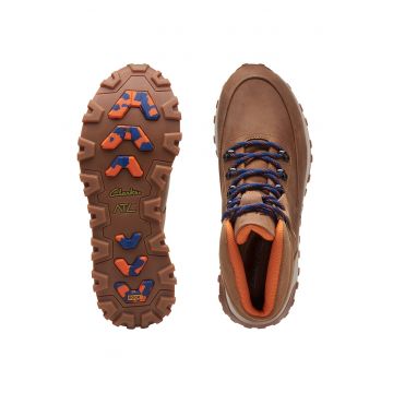 Ghete mid-cut de piele nabuc si piele intoarsa ATL