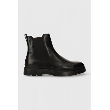 Vagabond Shoemakers ghete de piele JAMES barbati, culoarea negru, 5680.101.20