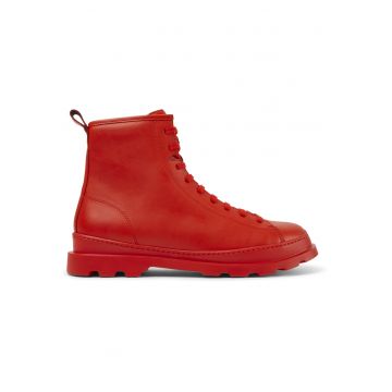 Bocanci de piele Brutus 273 - Rosu